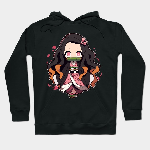 nezuko Hoodie by lets find pirate